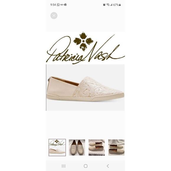 New leather Patrishia Nash slip on 10 - Picture 1 of 5